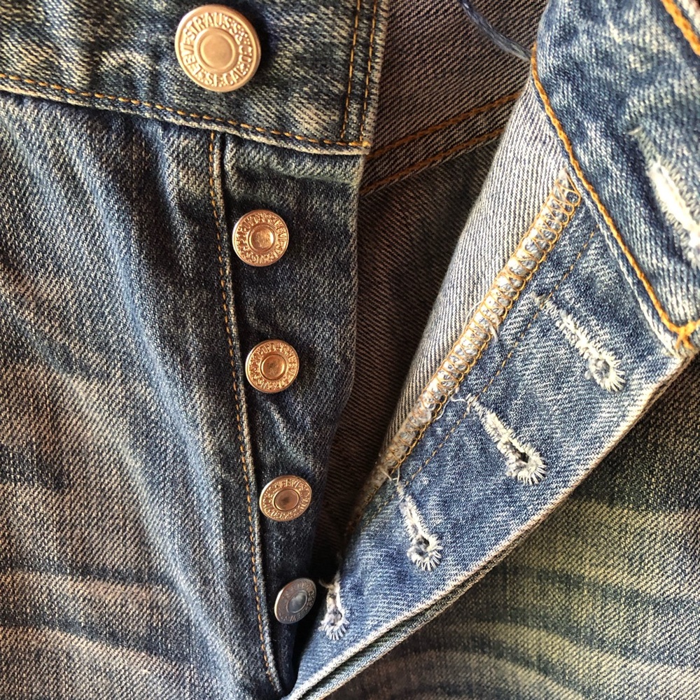 Urban Renewal Levi’s From Urban Outfitters Sz 26 - Picture 4 of 7